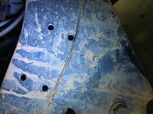 /16” hole is quite large and drilling the 1/8” hole made drilling these more manageable