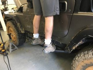 Strength test! Passed! Take your time. Use these instructions or the instructions which should come with the steps. Installation time about 1 hour.