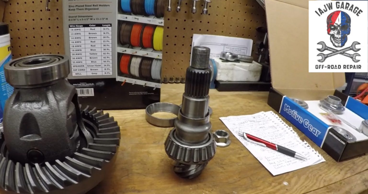 How to Remove and Replace the Pinion Bearing on a Jeep Wrangler JK