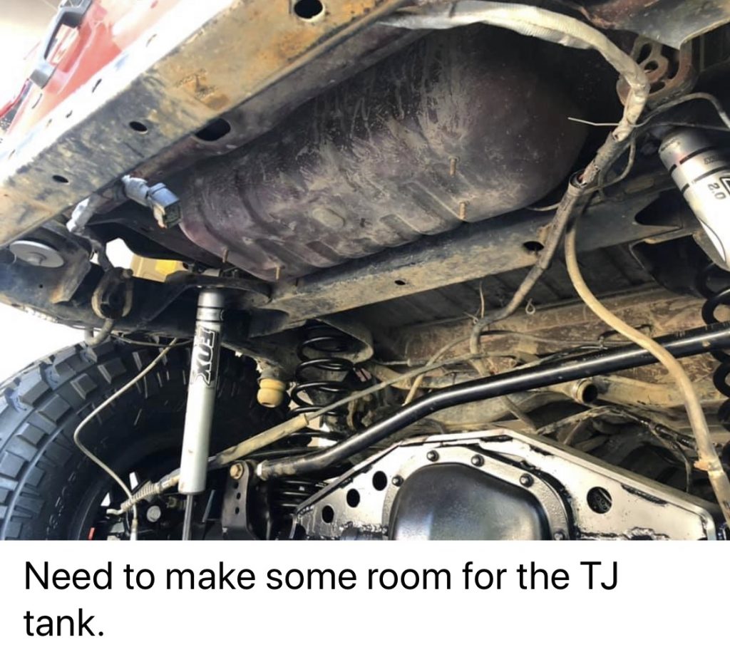 How To – JK/JKU Fuel Tank Relocation / TJ Fuel Tank Swap – It's a Jeep World